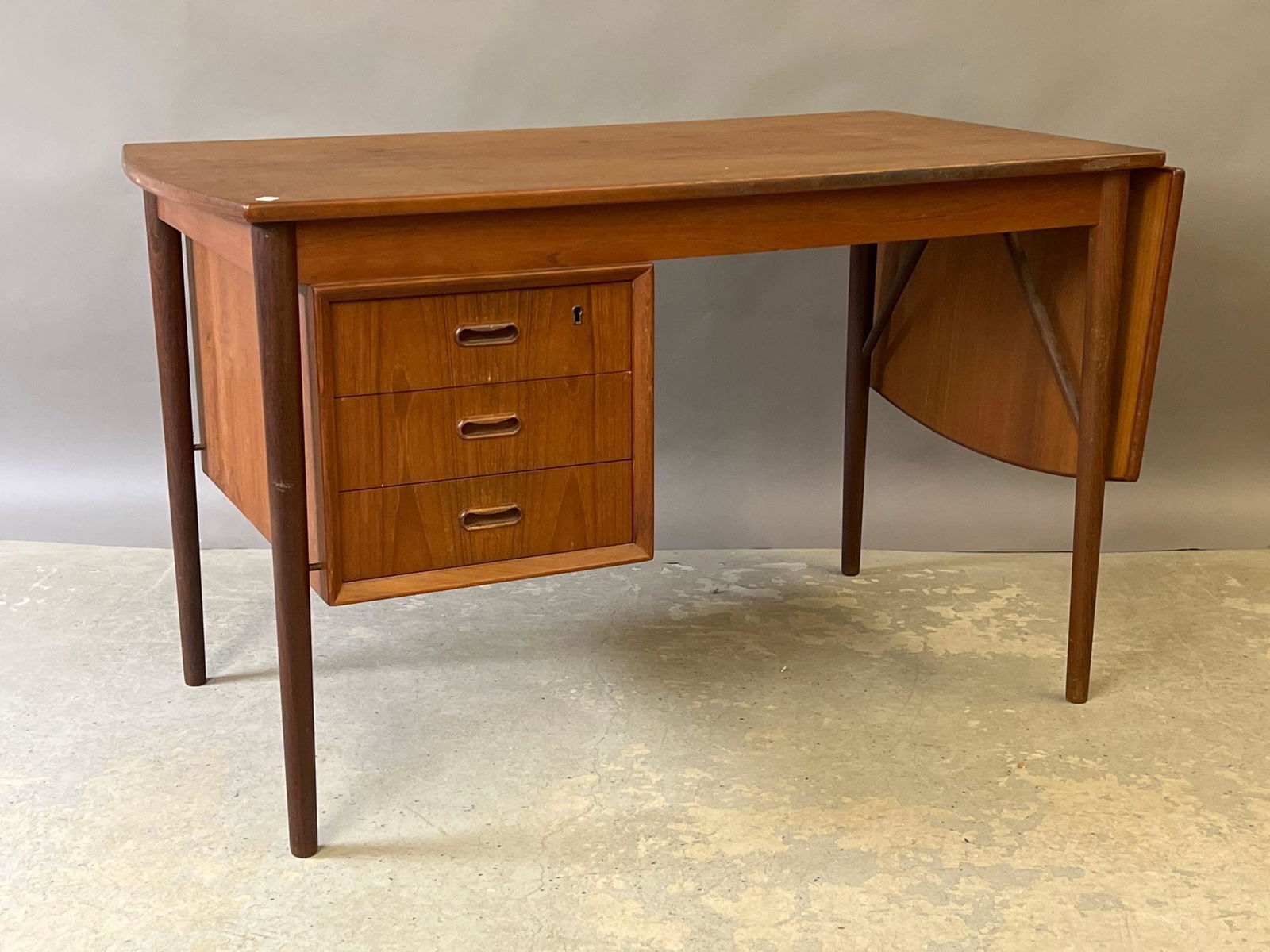 Danish Modern Drop Side Desk (1 of 6)