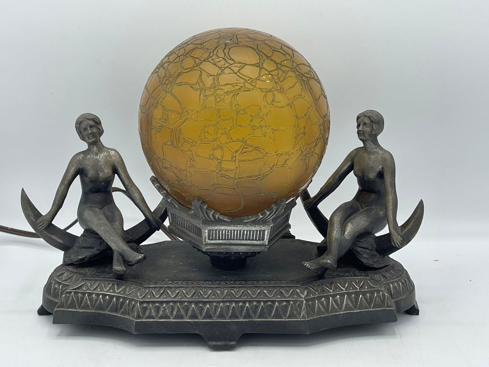 Art Deco Orb Lamp (1 of 5)