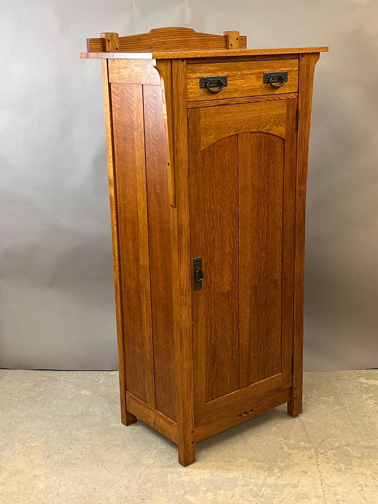 Mission Oak-style Cabinet (1 of 7)