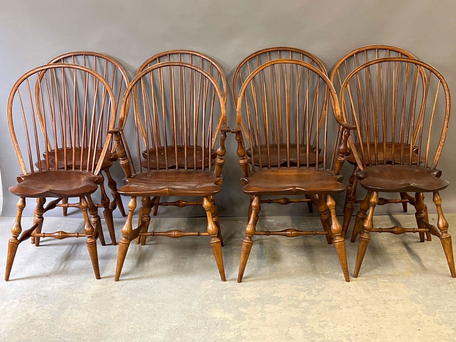 Eight DR Dimes Windsor Chairs (1 of 5)