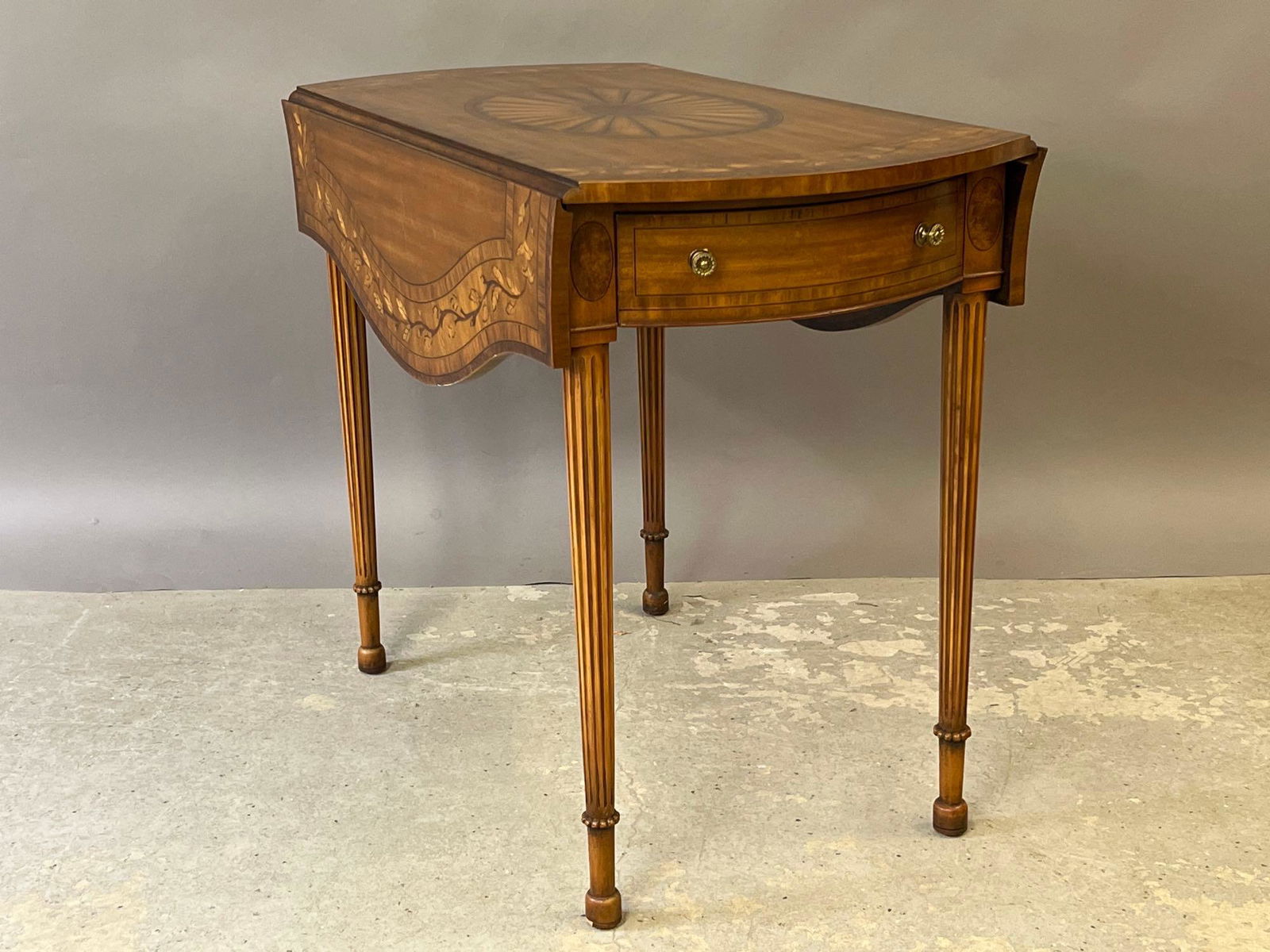 Maitland Smith Federal-style Pembroke Table (1 of 6)