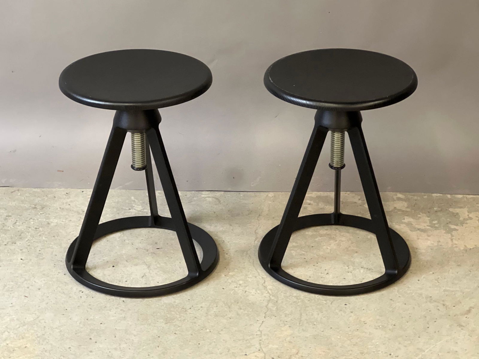 Pair of Knoll Studio Piton Stools (1 of 4)