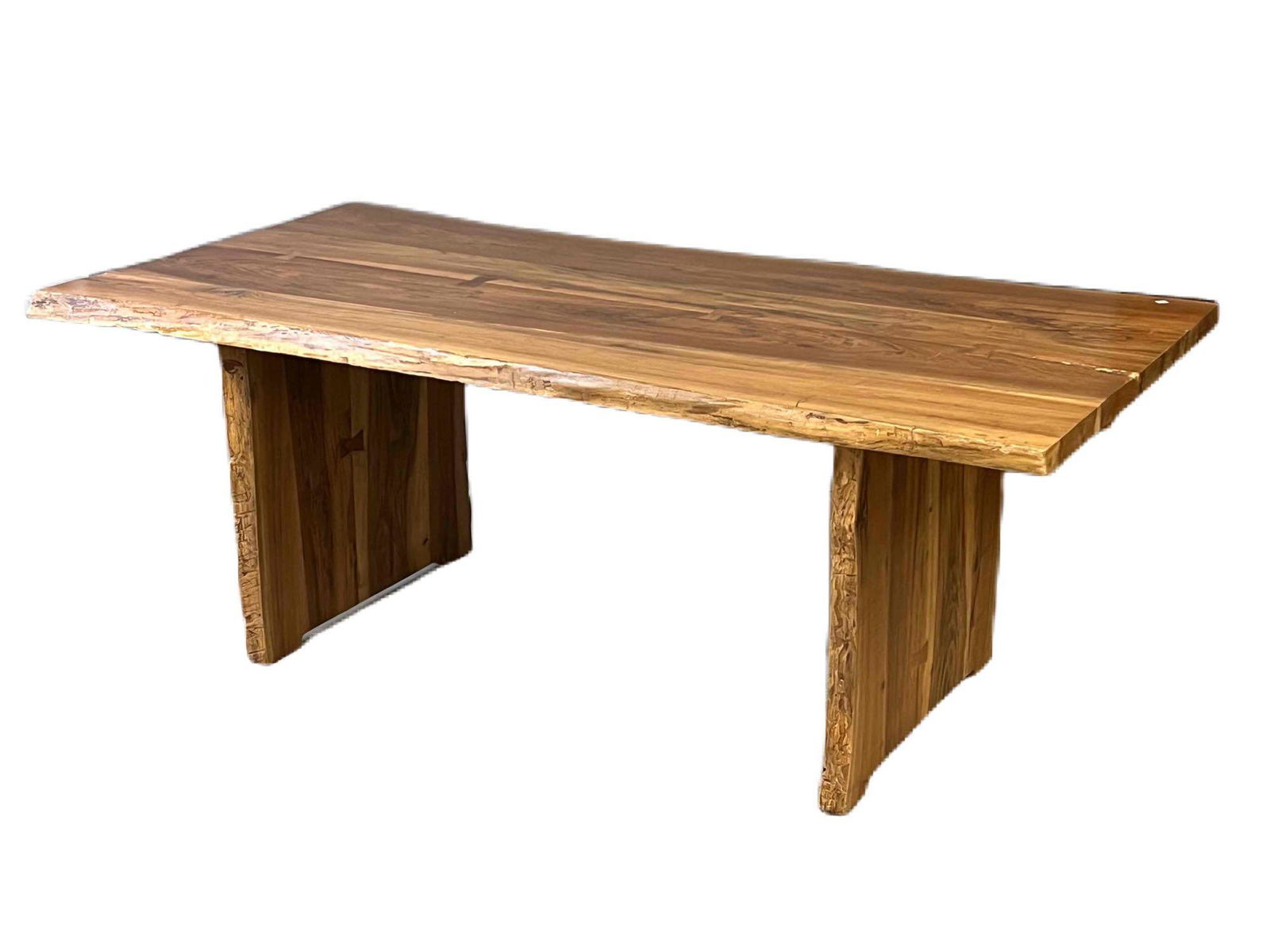 Free-Edge Slab Top Dining Table (1 of 5)