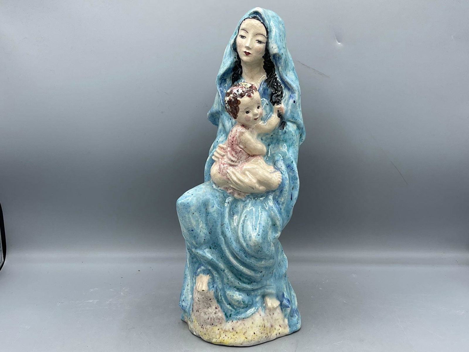 Attrib. Susi Singer. Sculpture, Madonna & Child (1 of 6)