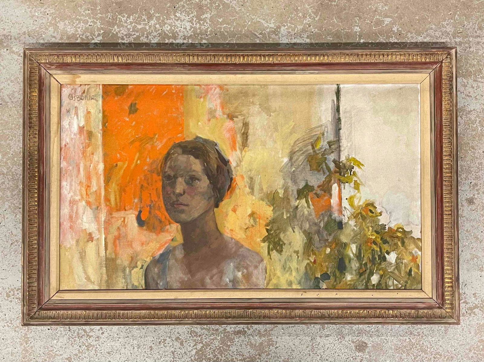 Elizabeth Osbourne. Oil/Canvas, Self Portrait (1 of 4)