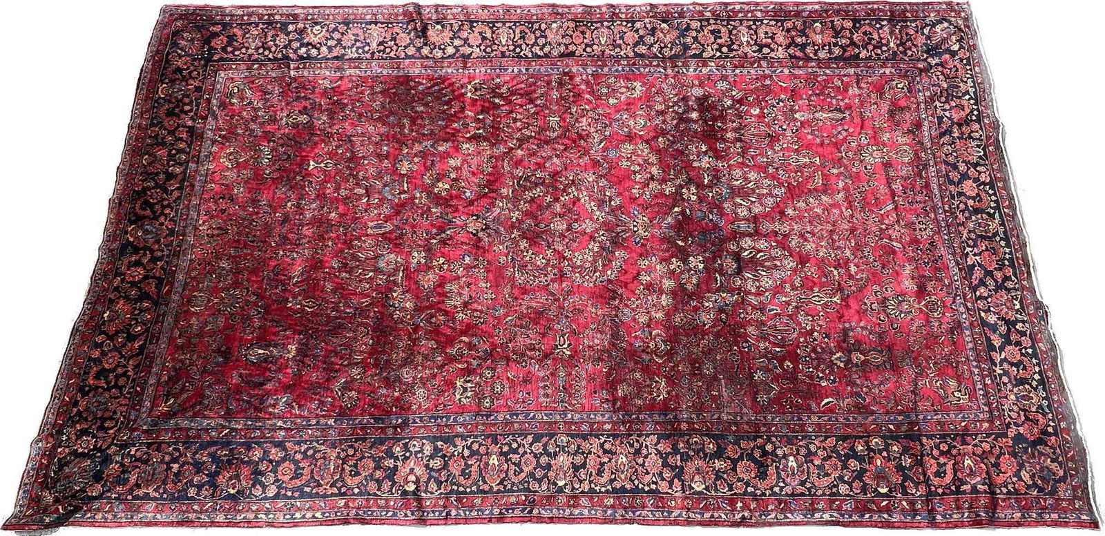 Sarouk Room-size Carpet, 17ft 7in x 10ft 10in (1 of 5)