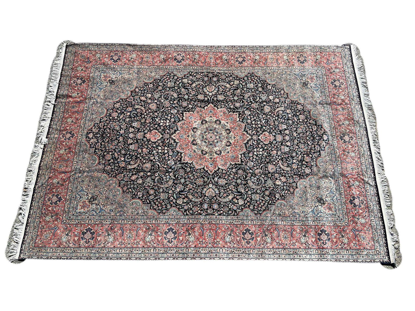 Persian Room-size Carpet, 12ft 6in x 9ft 1in (1 of 7)