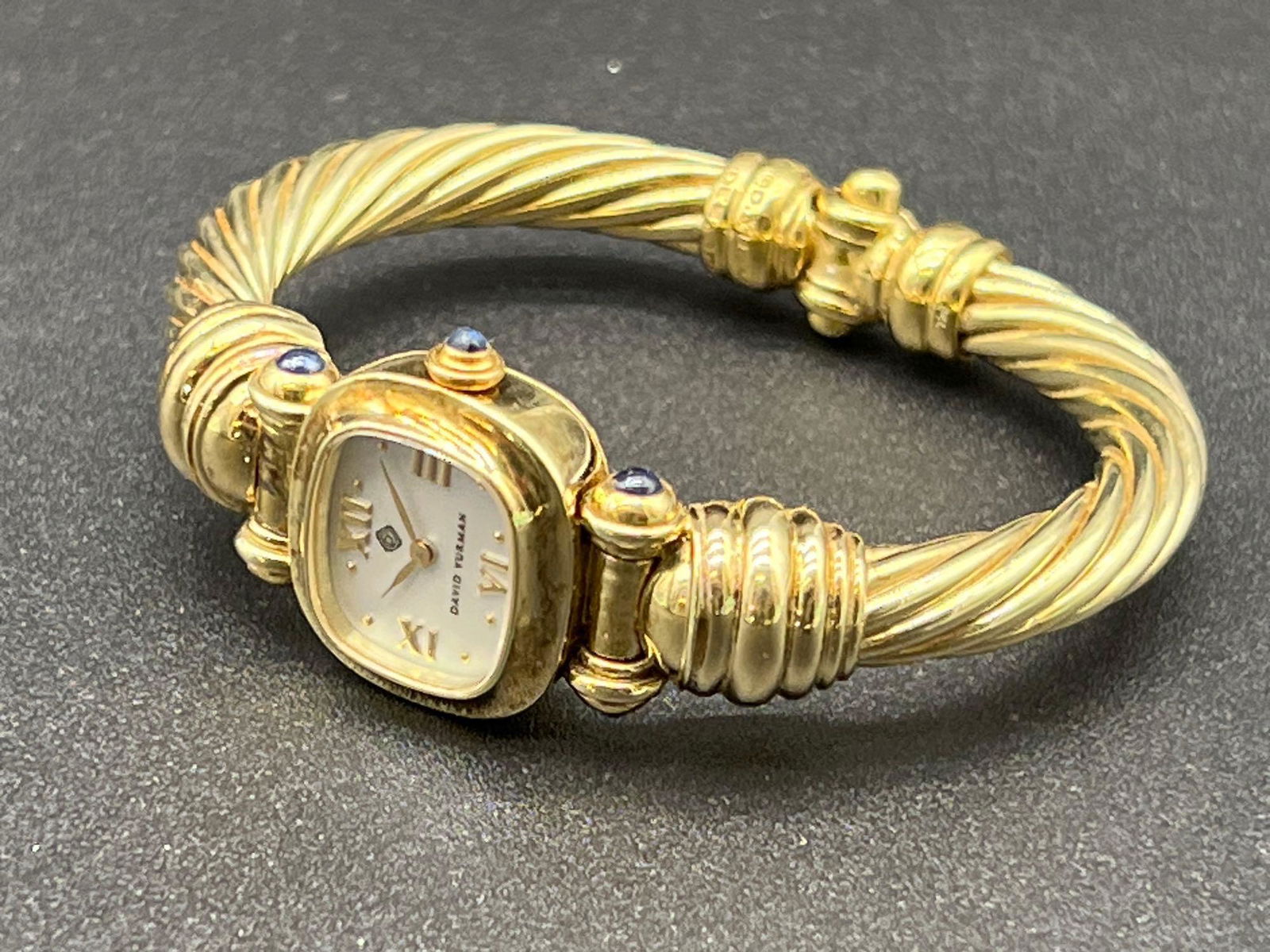 David Yurman 14K Gold Cable Watch (1 of 5)