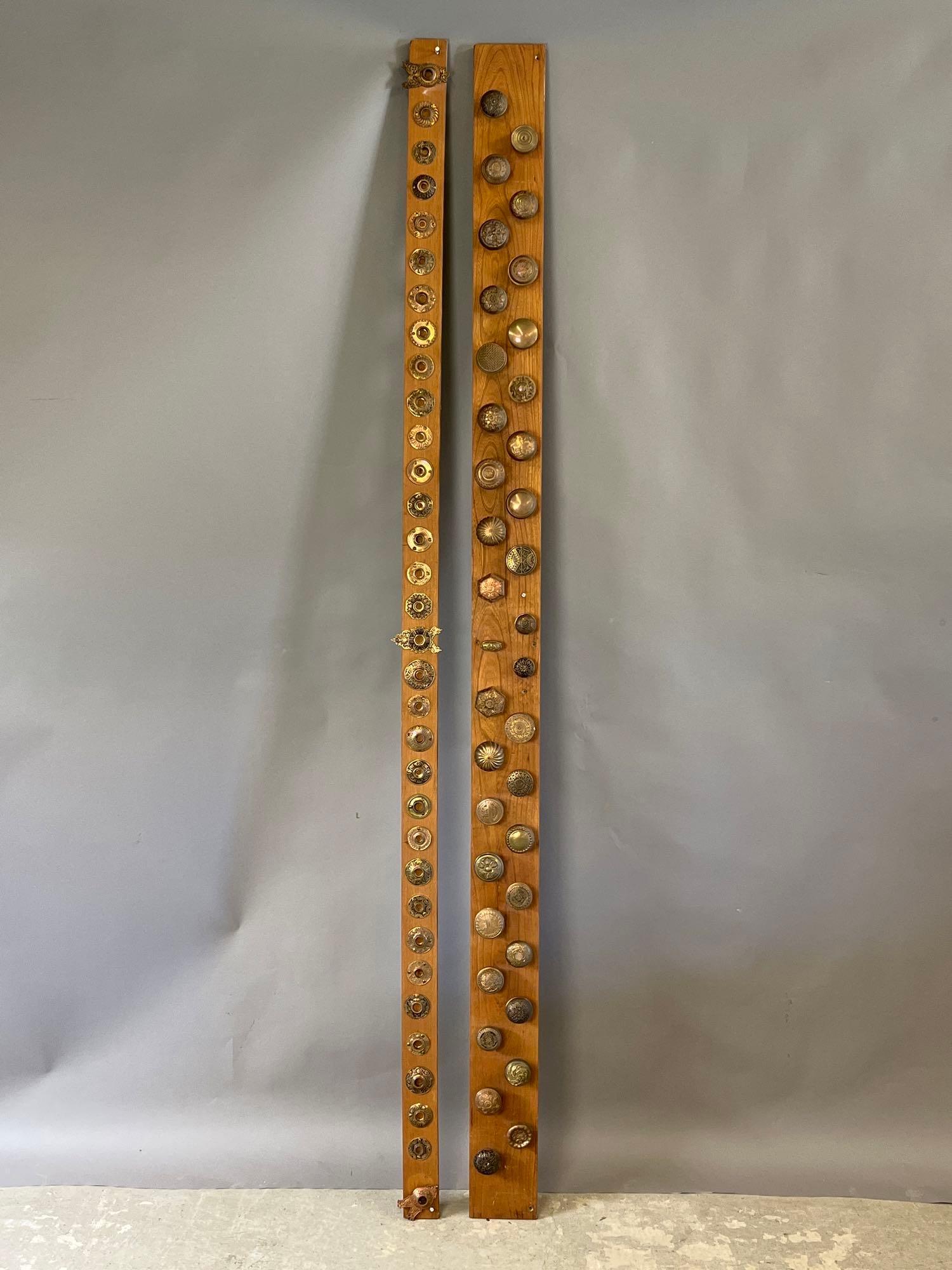 Collection of Victorian Brass Doorknobs (1 of 5)