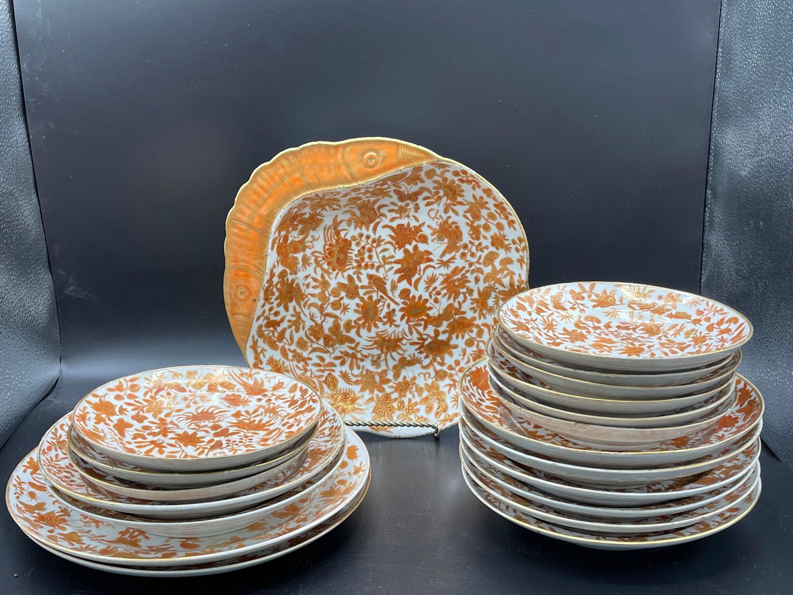 20 Pcs Chinese Sacred Bird Export Porcelain (1 of 9)