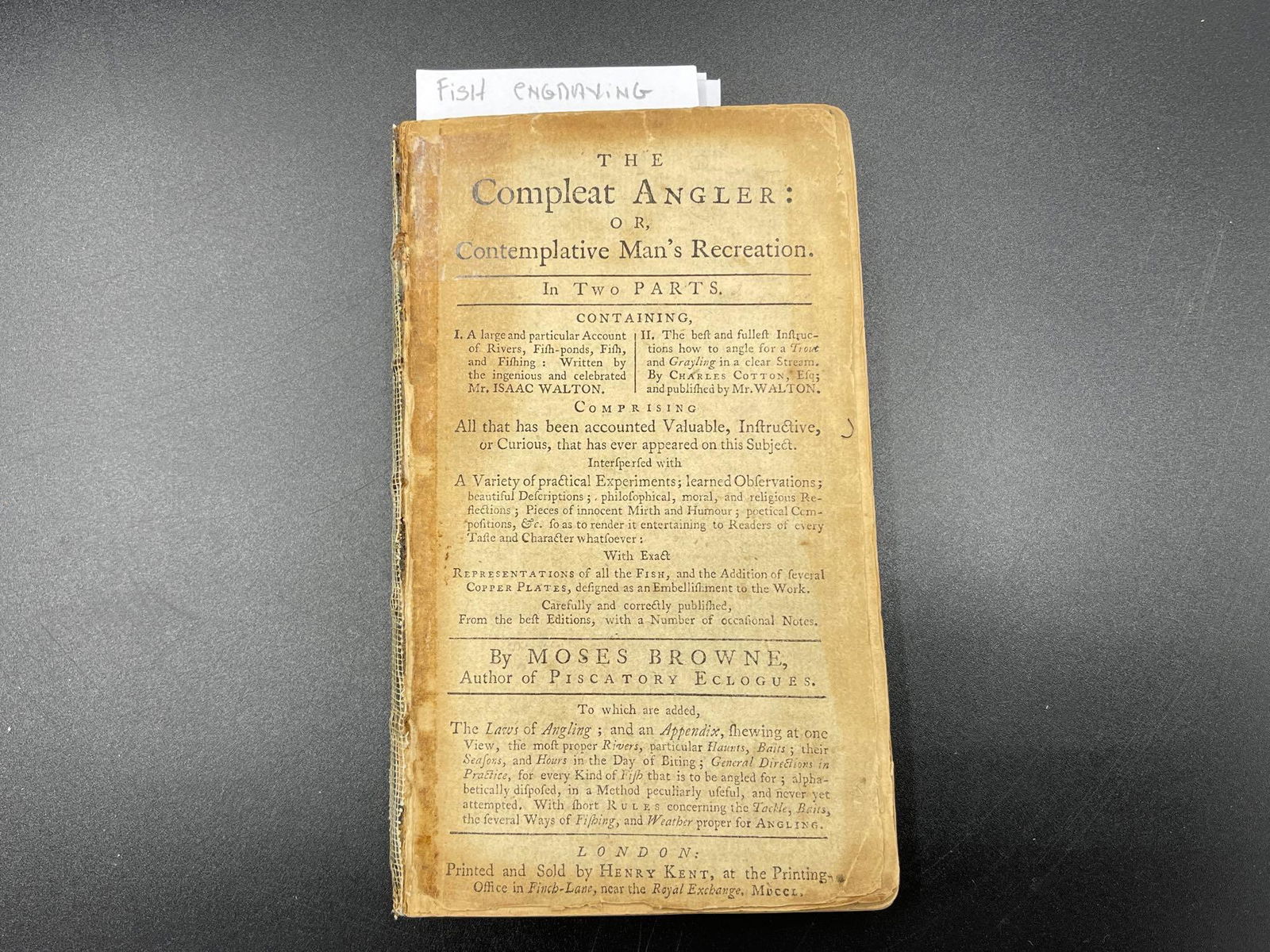 1750 The Compleat Angler Book (1 of 6)