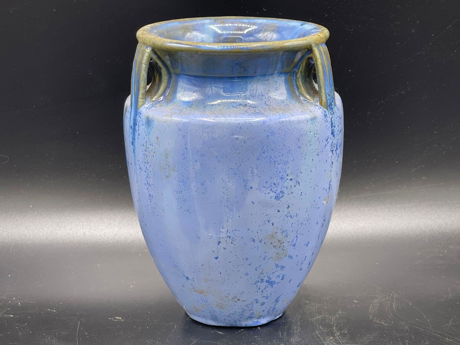 Blue Fulper Pottery Vase (1 of 4)