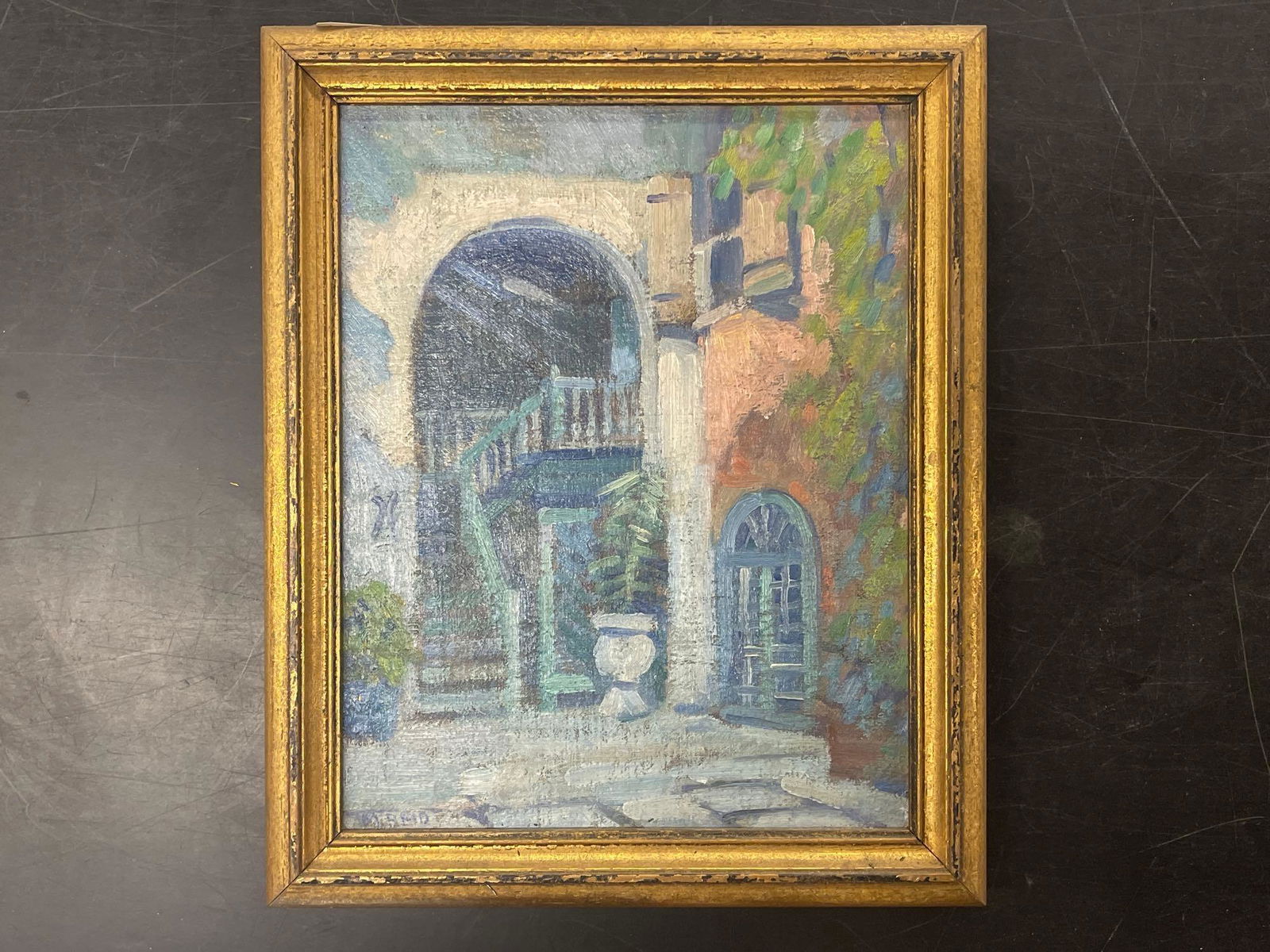 Marie Christine Westfeldt Reid. O/B, Courtyard (1 of 5)