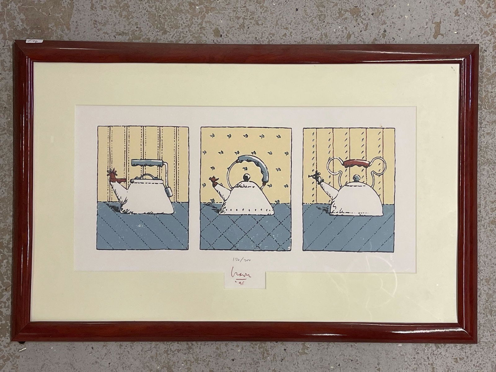 Michael Graves. Signed Lithograph, Teapots (1 of 6)