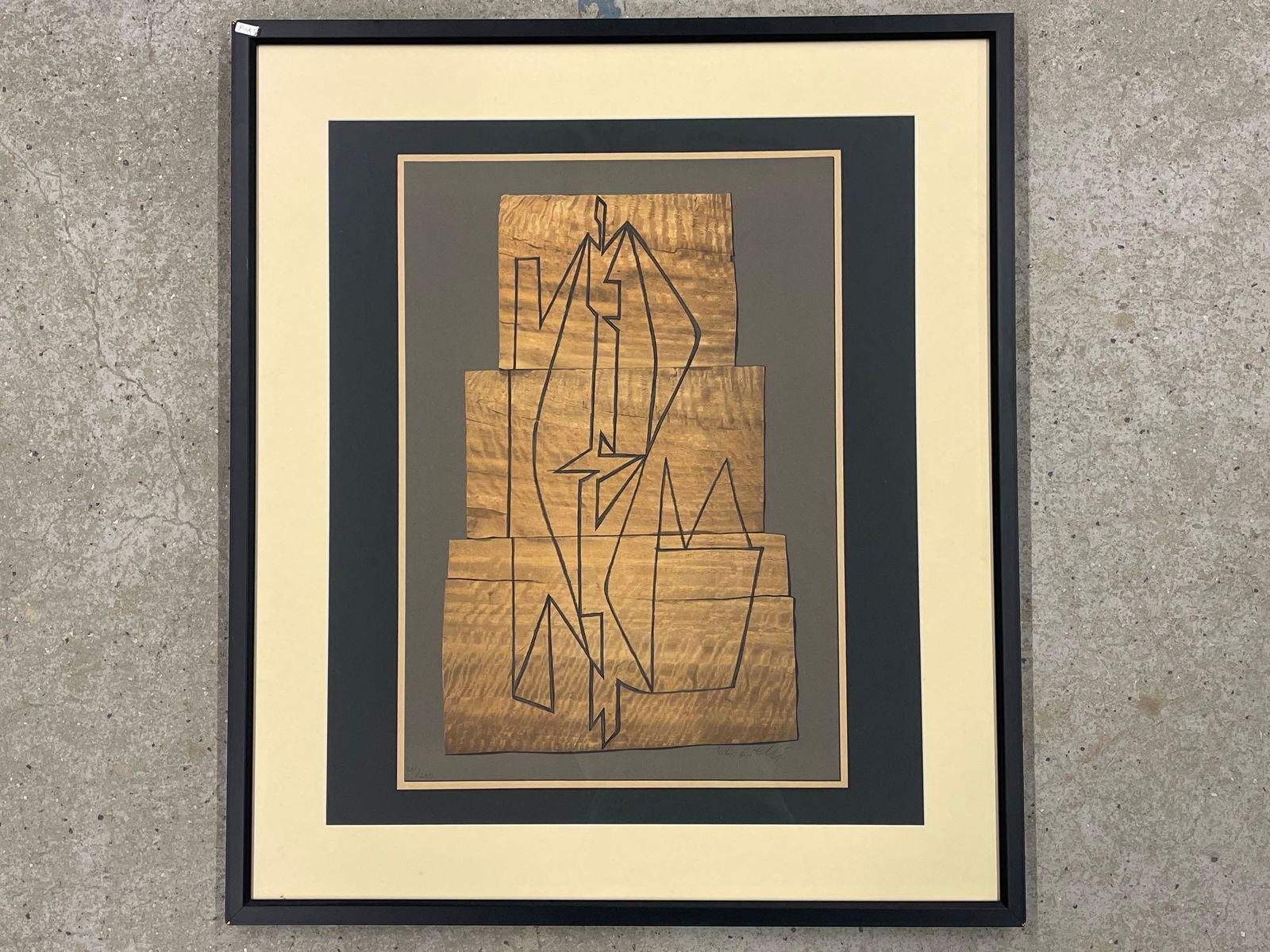 Victor Vasarely. Signed Lithograph, Abstract (1 of 5)