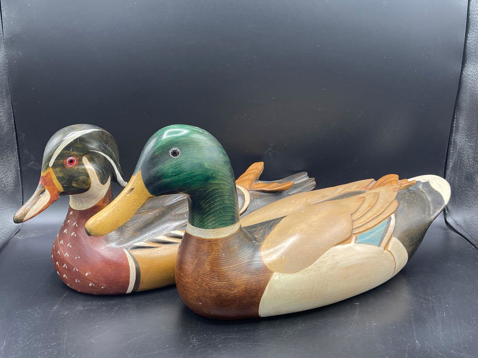Two Bob Hayden Signed Decoys (1 of 5)