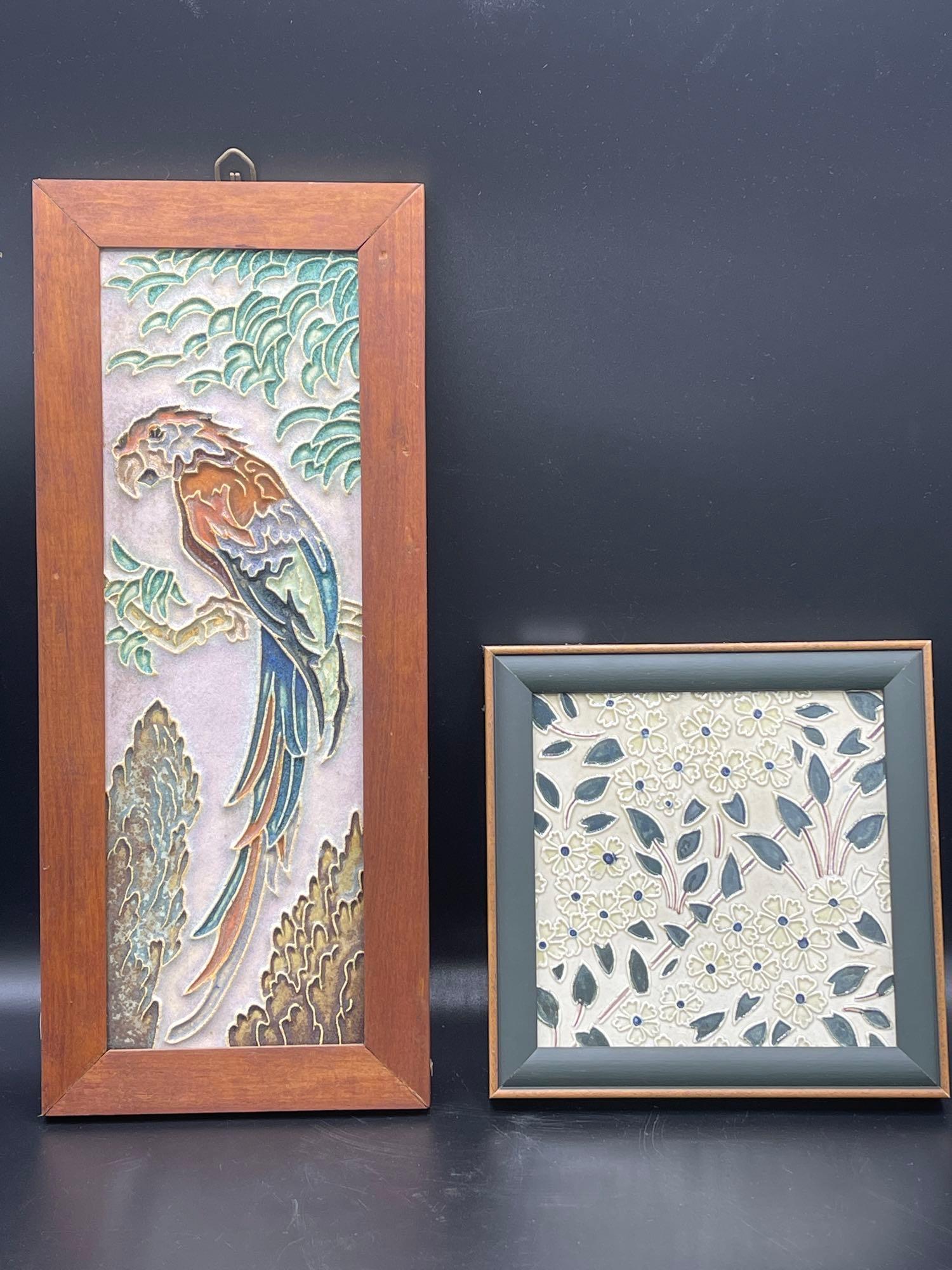 Two Art Pottery Tiles (1 of 7)