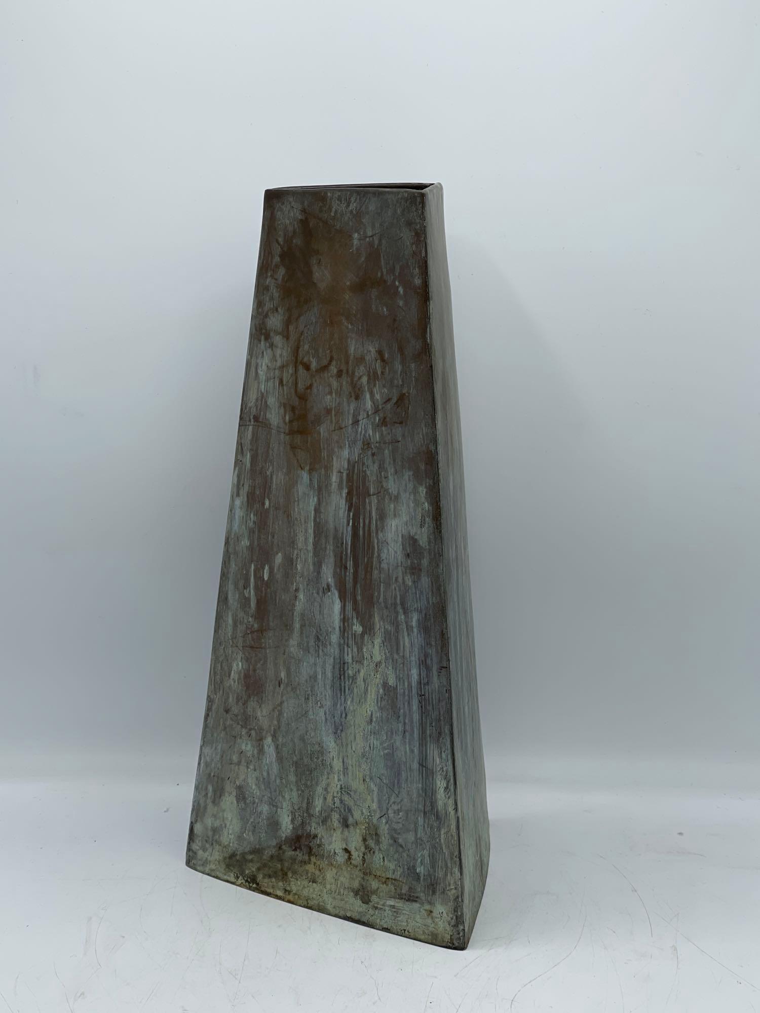 James Johnston Signed Bronze Vase (1 of 4)