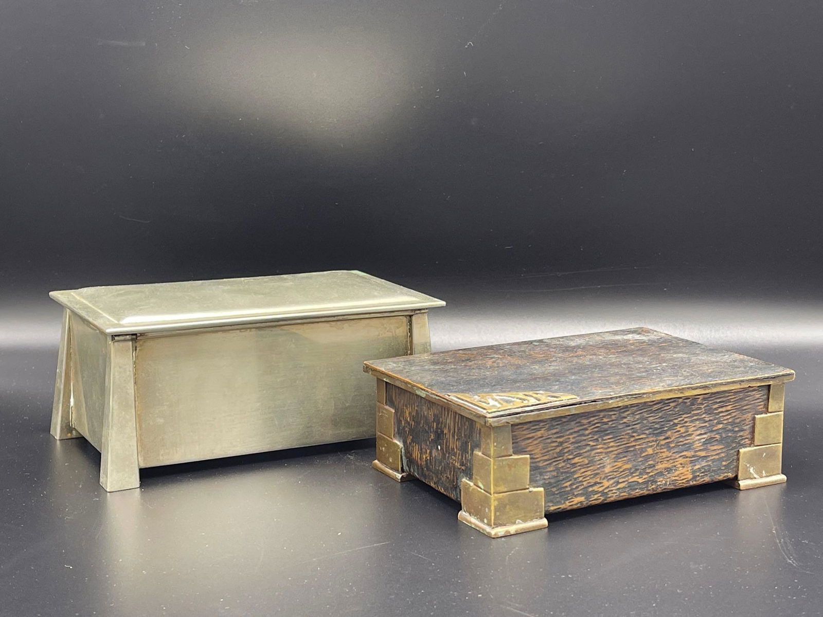 Two Arts & Crafts Lidded Boxes (1 of 7)