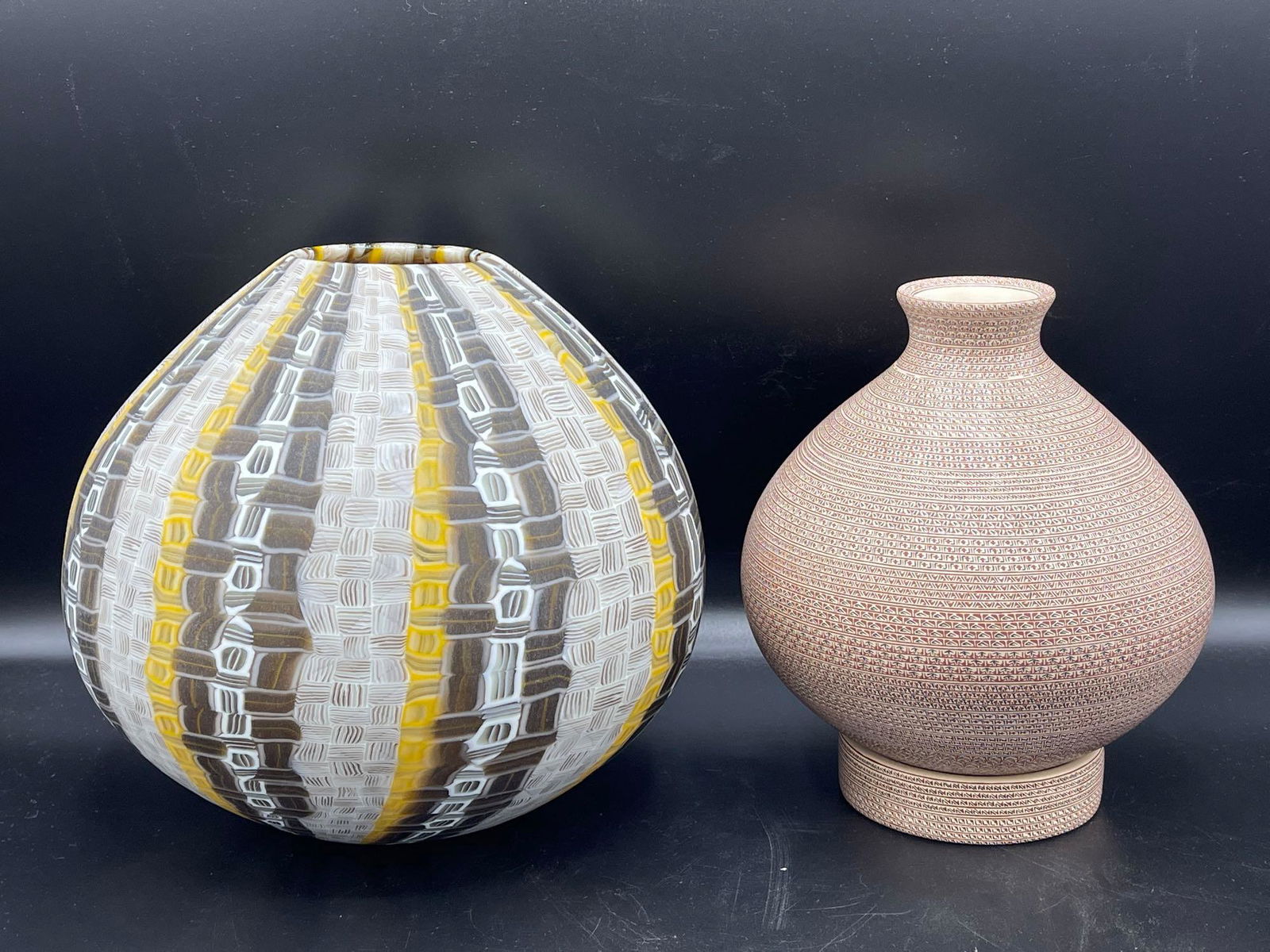 Two Studio Art Vases (1 of 6)