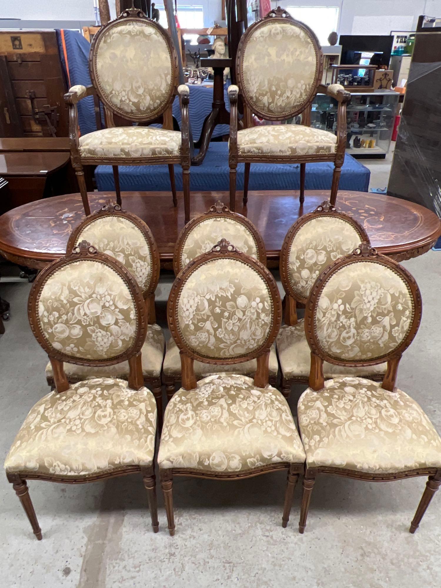 Nine-pc. French Lous XVI-style Dining Room (1 of 7)