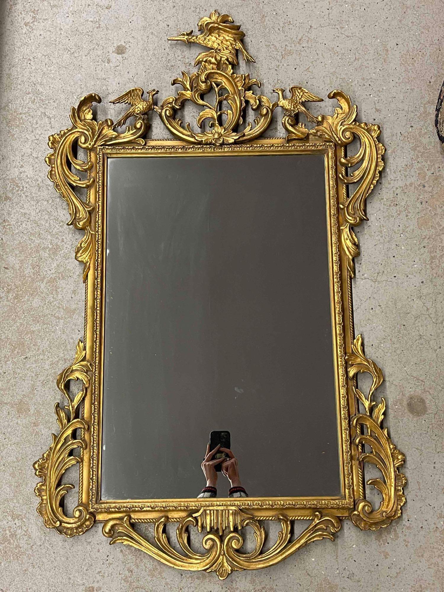 Friedman Bros. Gilt Eagle Mirror (1 of 3)