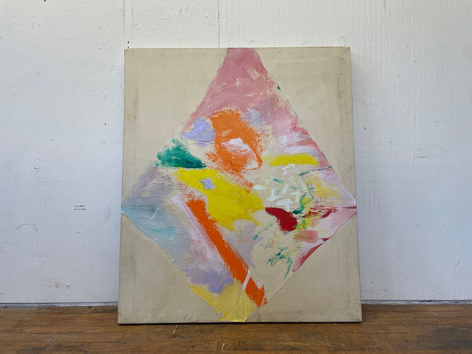 George Greene. Abstract, Torn Canvas (1 of 10)