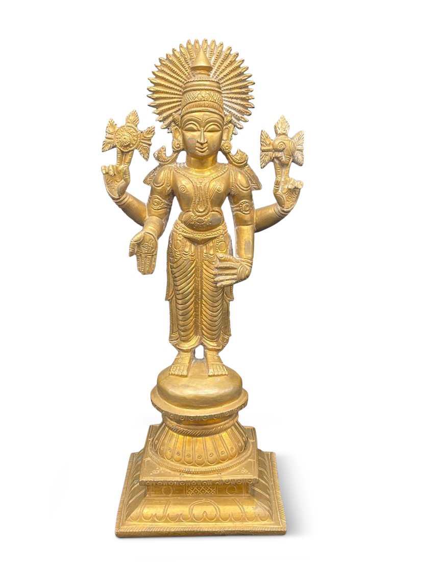 Bronze Boddhivista Statue (1 of 8)