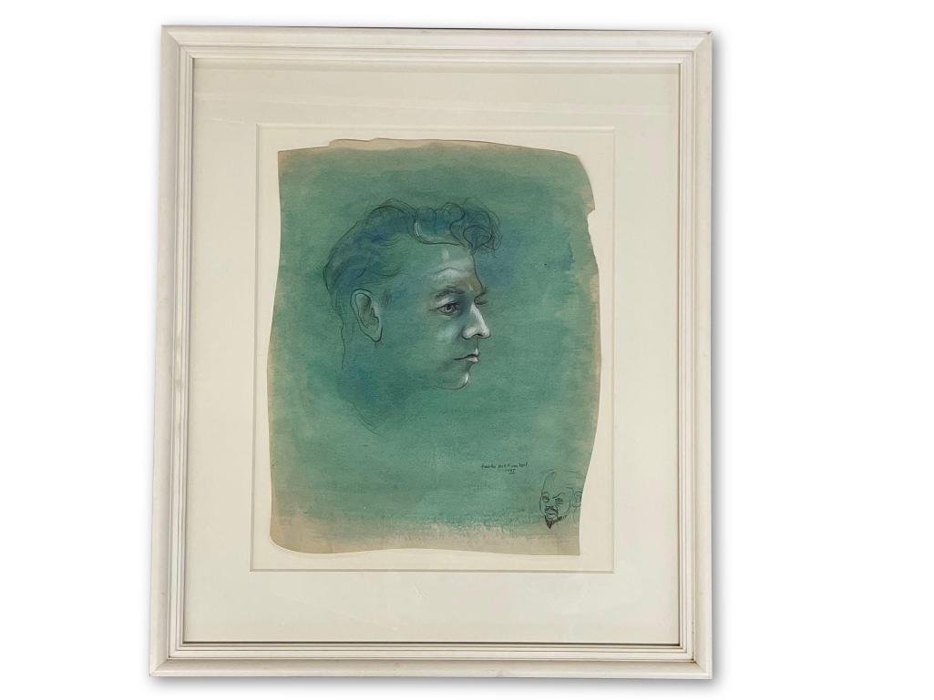 Karl Priebe. Watercolor/Paper, Fred for Jack (1 of 5)