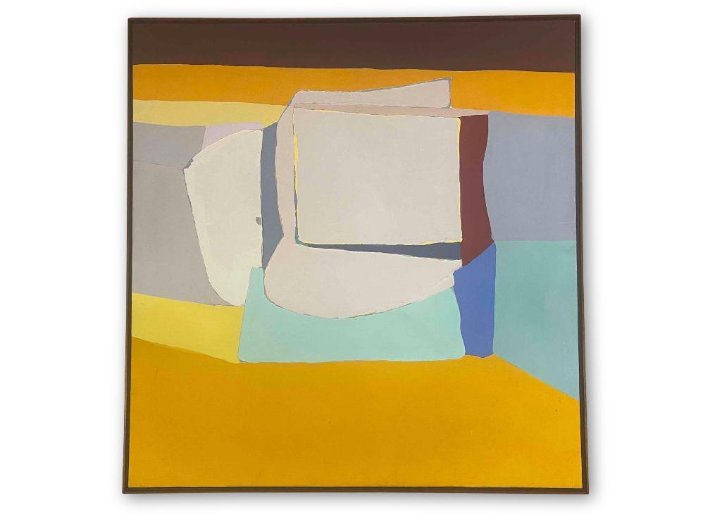 Large Format Oil/Canvas, Modernist Abstract (1 of 6)