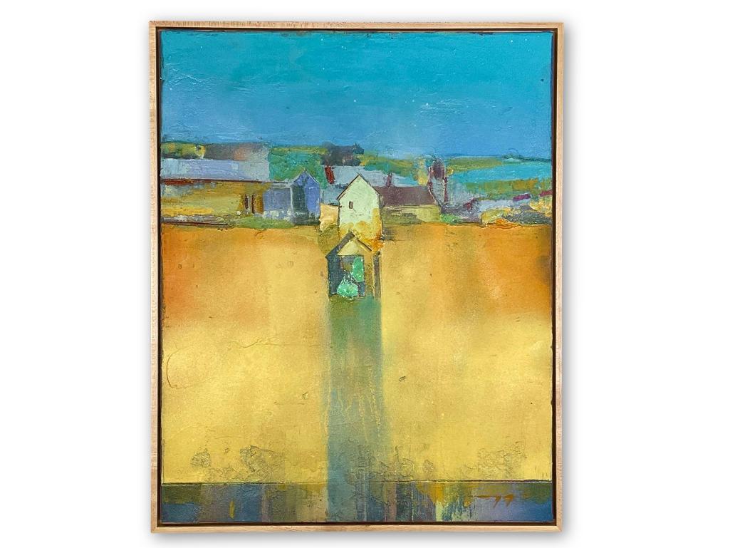 Mark Gould. Acrylic/Panel, My Neighbor's House (1 of 6)