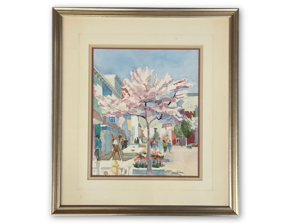 Alice Steer Wilson. Watercolor, Landscape (1 of 5)