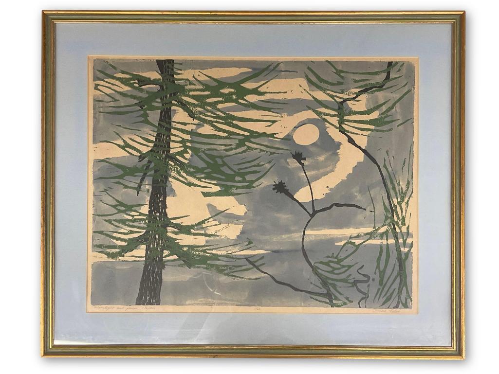 Simone Titone. Signed Lithograph, Landscape (1 of 6)