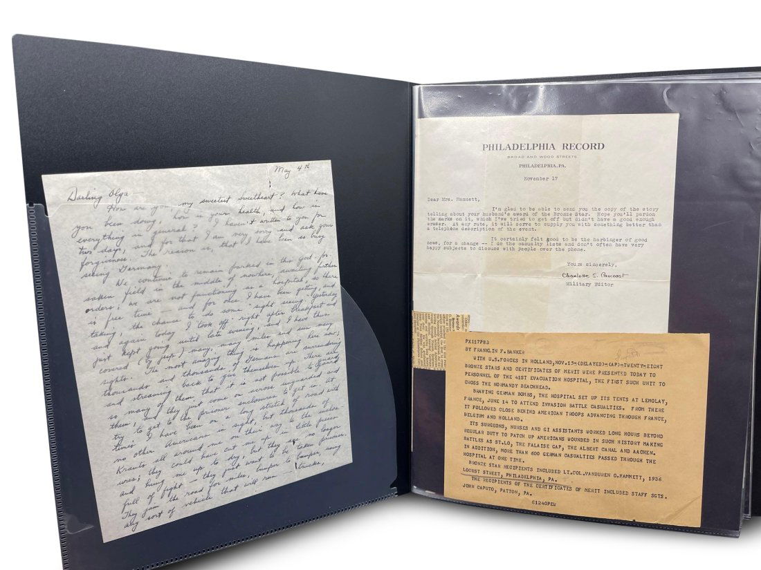 Lt. Colonel Van Buren Hammett World War II Letters (1 of 5)