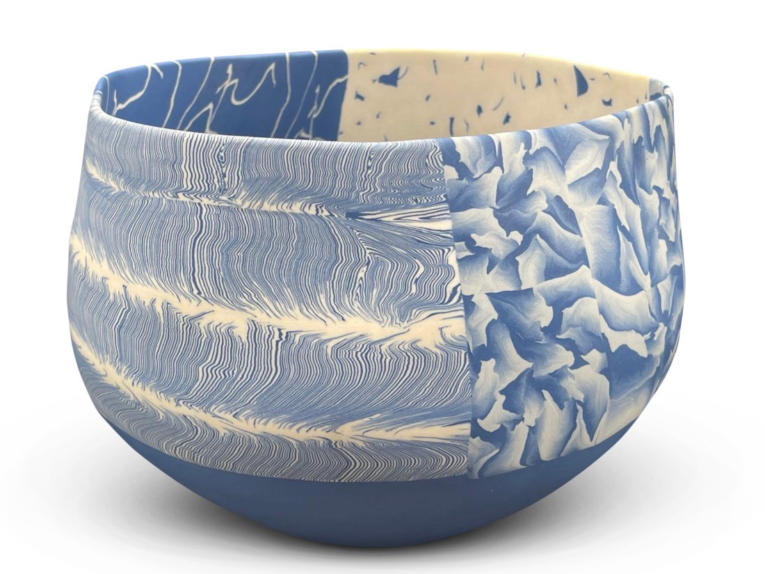 Thomas Hoadley Blue Porcelain Bowl (1 of 7)