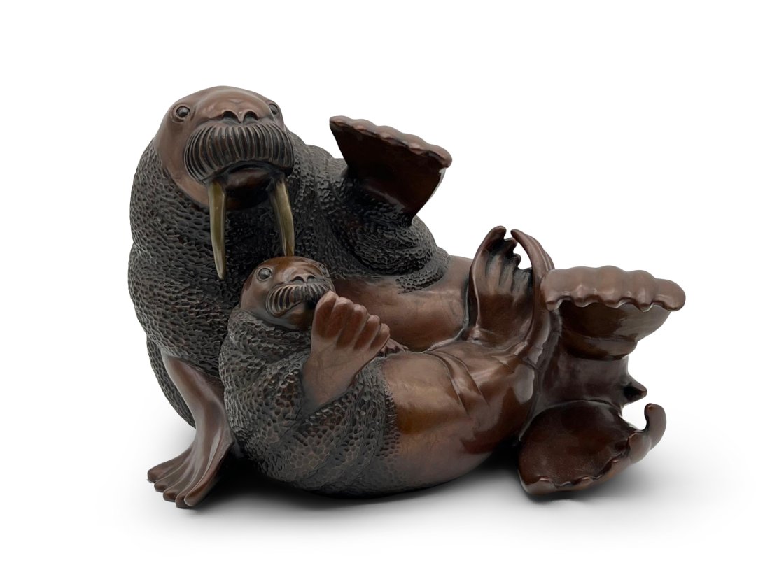 Jacques and Mary Regat. Bronze, Whisper (1 of 5)