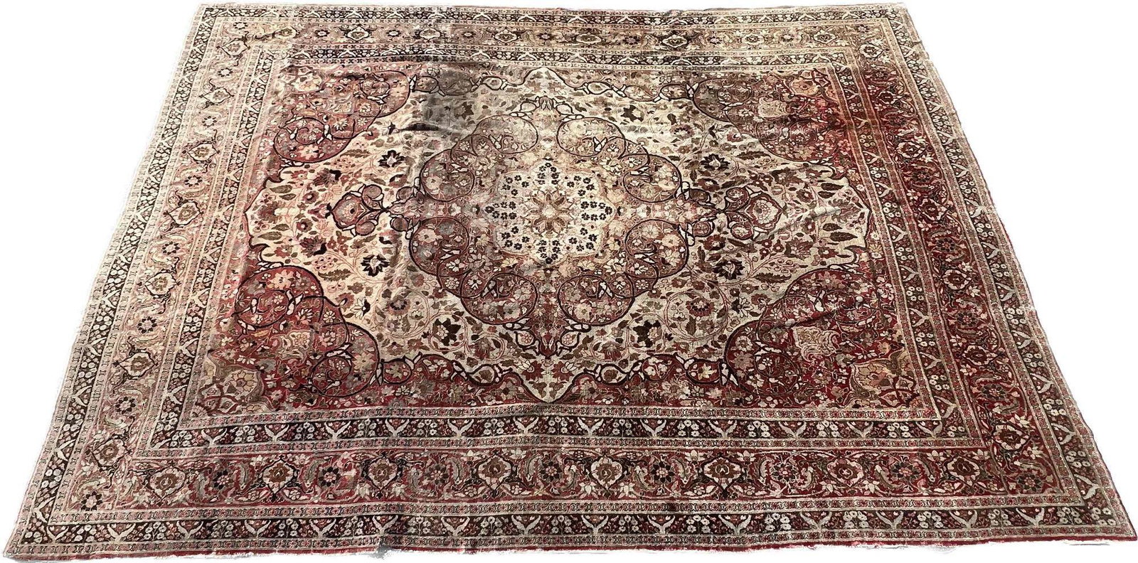 Persian Room-Size Carpet, 3ft 4in x 5ft 3in (1 of 9)