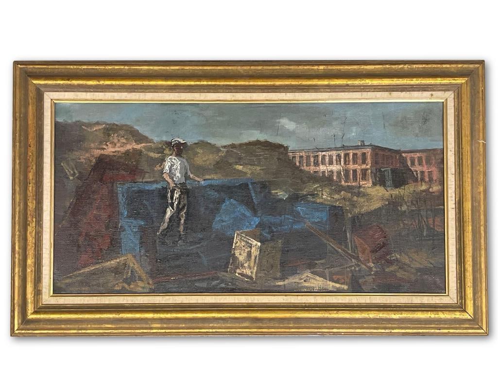 Thomas Yerxa. Oil/Canvas, Cityscape (1 of 6)