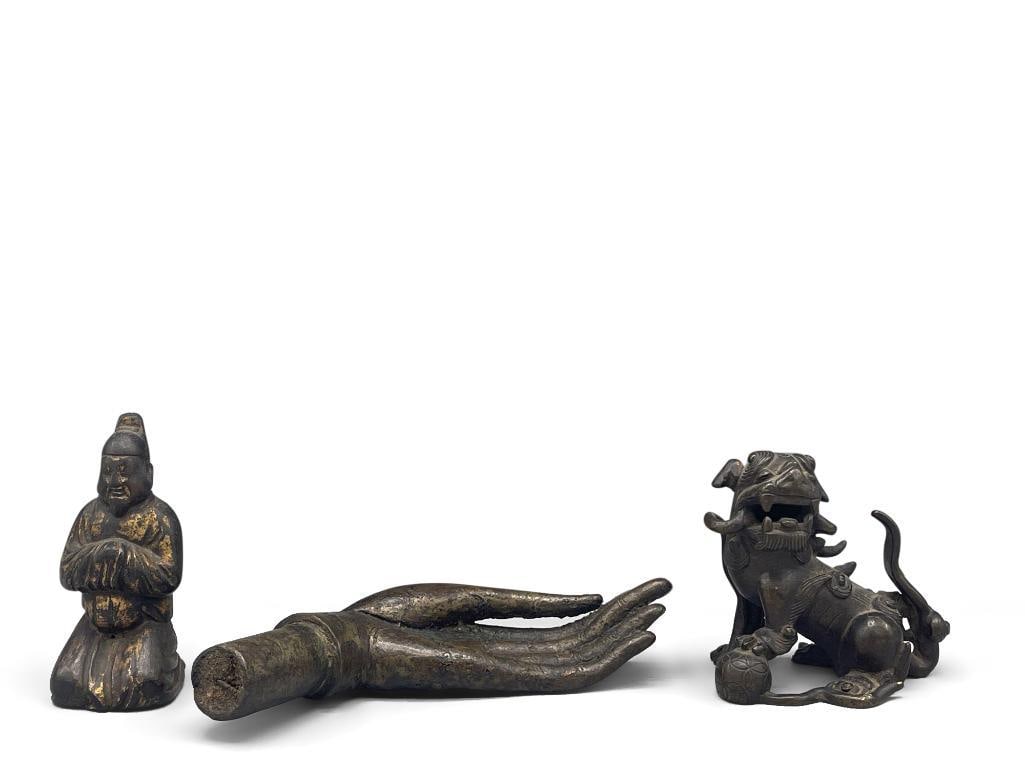 Three Chinese Bronze Artifacts (1 of 10)