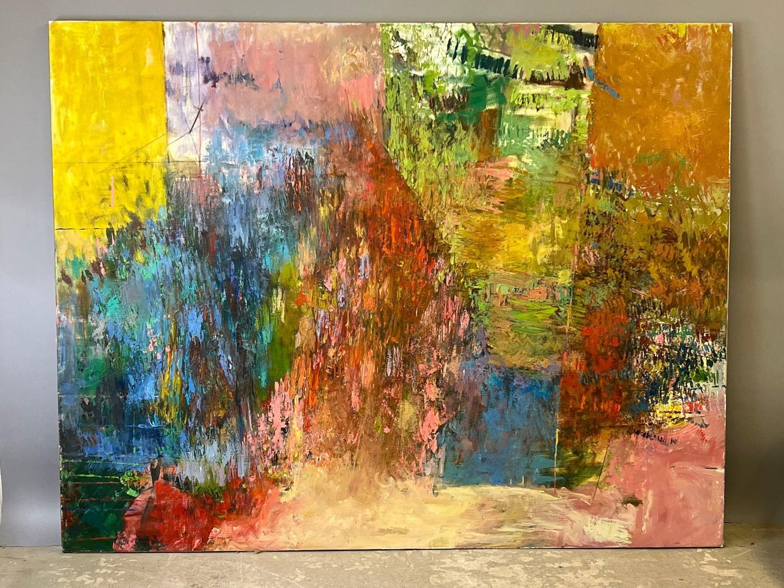 Large Format Acrylic/Canvas Abstract (1 of 5)
