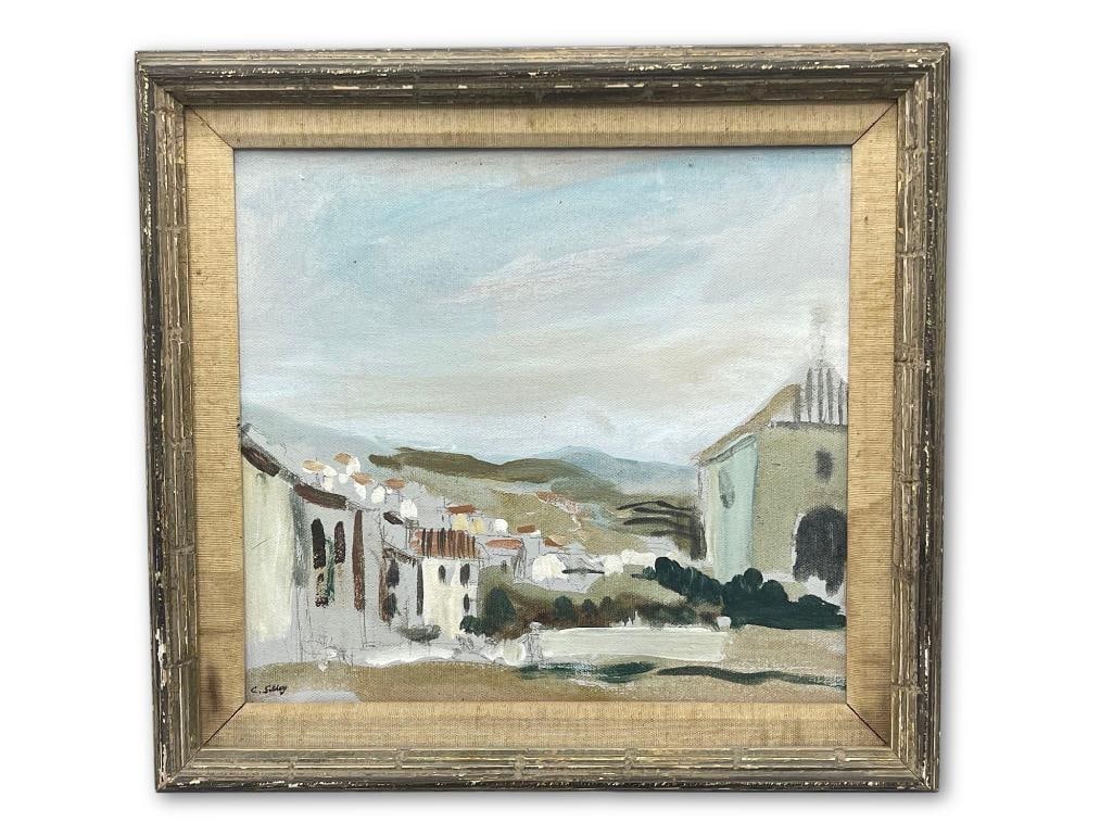 Charles Sibley. Oil/Canvas, Abstract City (1 of 5)