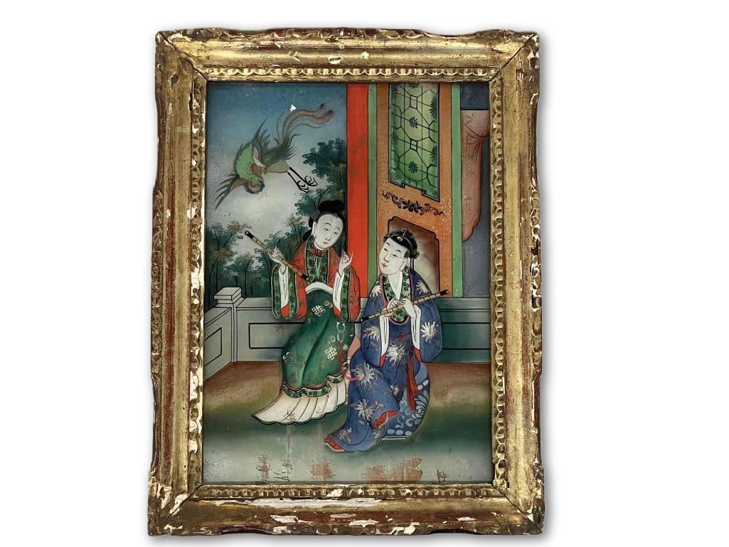 Chinese Reverse Glass Painting (1 of 5)