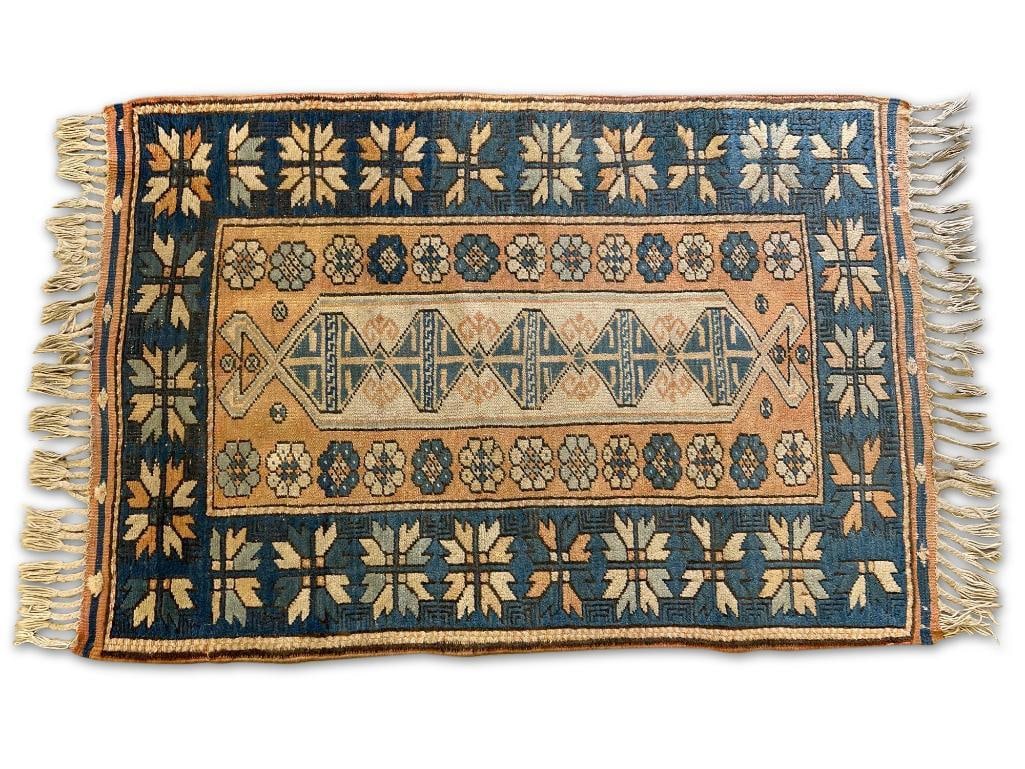 Kazak-Style Area Carpet, 4ft 8in x 3ft 2in (1 of 4)