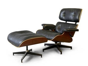 Charles & Ray Eames Lounge Chair and Ottoman