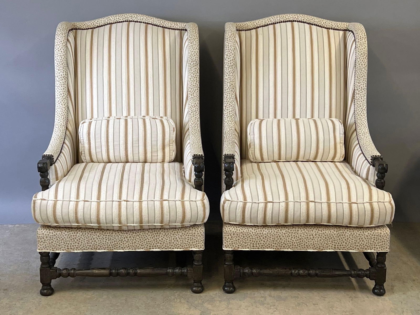 Pair of Gregorius Pineo Lounge Chairs (1 of 8)