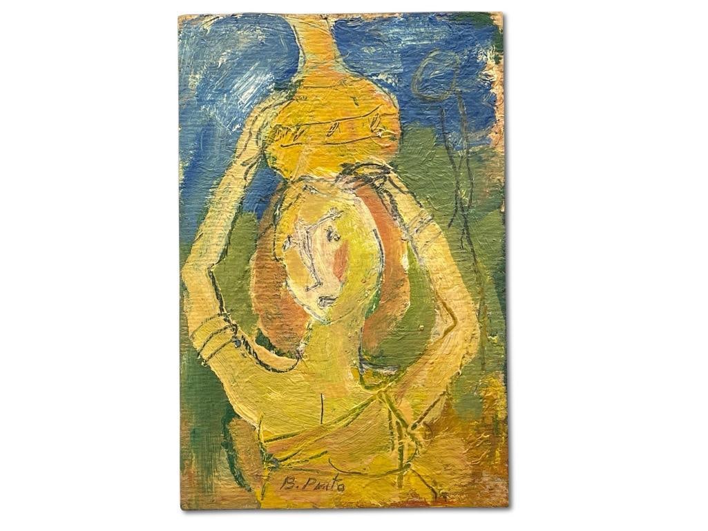 Biagio Pinto. Oil/Board, Figure (1 of 4)