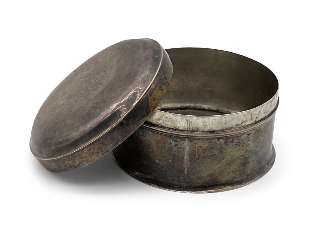 Irish Silver Covered Box (1 of 7)