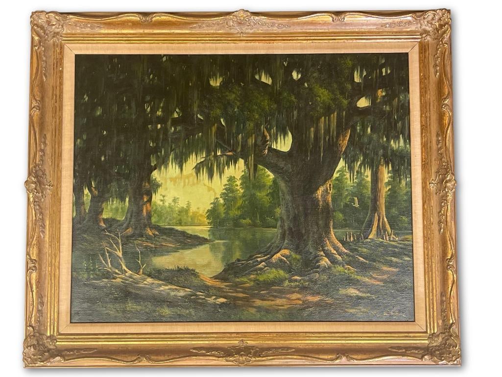 Lloyd Hawthorne. Acrylic/Canvas, Landscape (1 of 4)