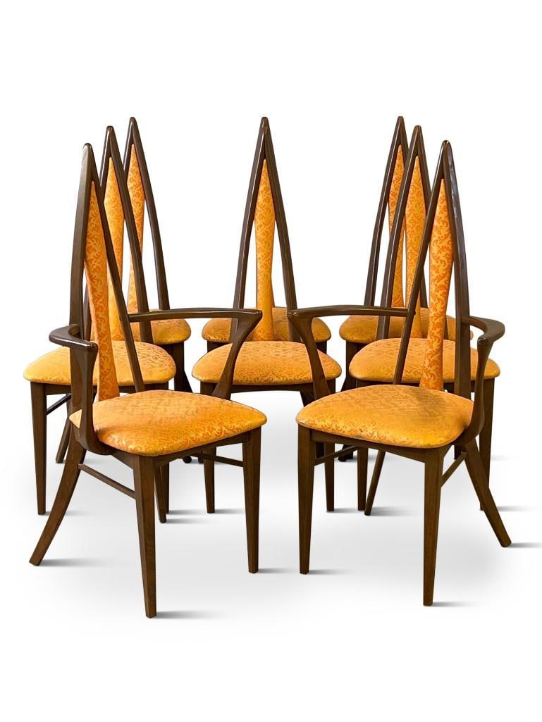 Eight Midcentury Modern Dining Chairs (1 of 5)