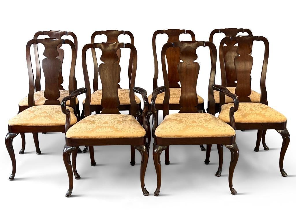 Eight Kindel Mahogany Dining Chairs (1 of 6)